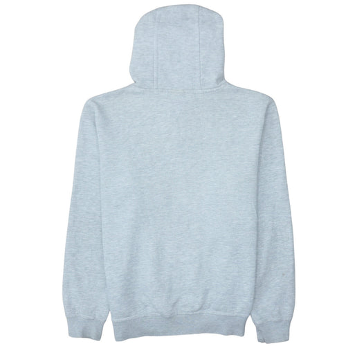 Nike Mens Grey Pullover Hoodie M Long Cotton Blend Classic Fit