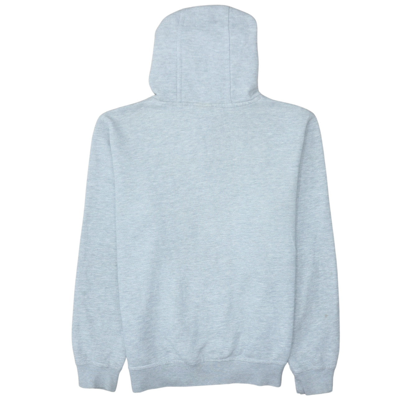 Nike Mens Grey Pullover Hoodie M Long Cotton Blend Classic Fit