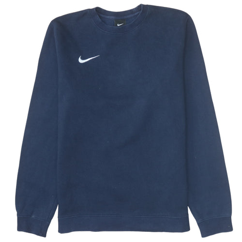 Nike Men's Blue Crew Neck Pullover Sweatshirt Size M