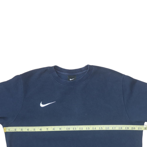 Nike Men's Blue Crew Neck Pullover Sweatshirt Size M