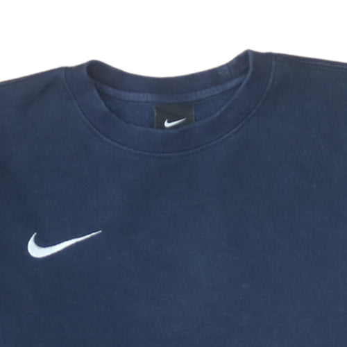Nike Men's Blue Crew Neck Pullover Sweatshirt Size M