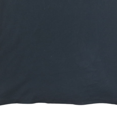 Adidas Women's Black 3-Stripes T-Shirt Dress Size 14 Cotton