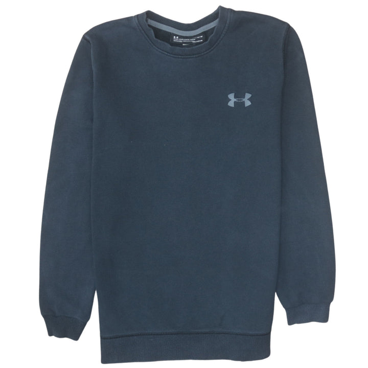 Under Armour Men’s Blue ColdGear Fitted Crew Sweatshirt Medium