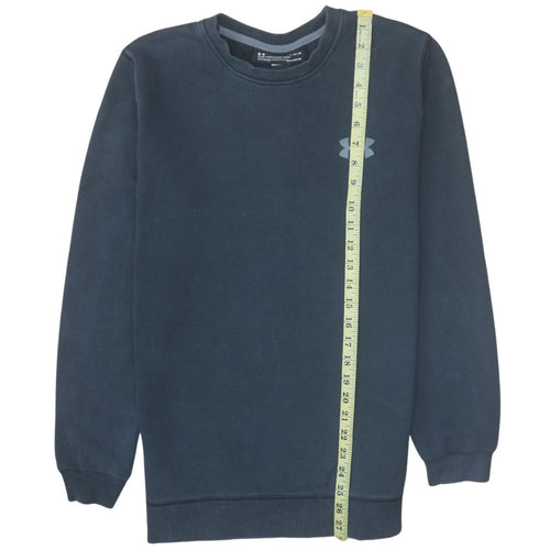 Under Armour Men’s Blue ColdGear Fitted Crew Sweatshirt Medium