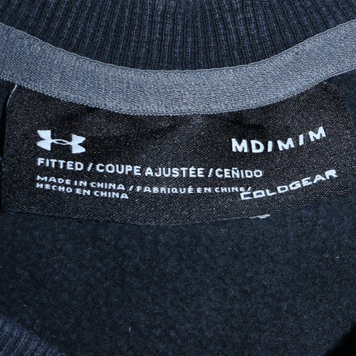Under Armour Men’s Blue ColdGear Fitted Crew Sweatshirt Medium