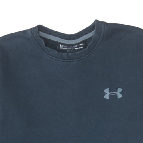 Under Armour Men’s Blue ColdGear Fitted Crew Sweatshirt Medium