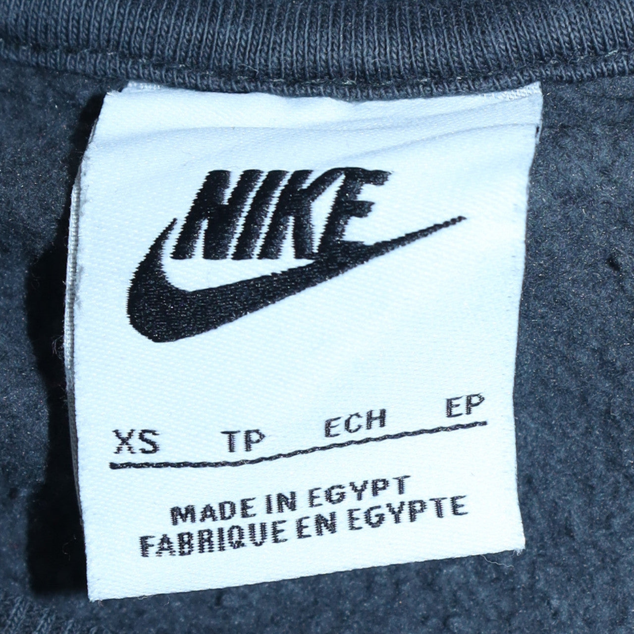 Nike Womens Black XS Pullover Crew Neck Graphic Print Sweatshirt