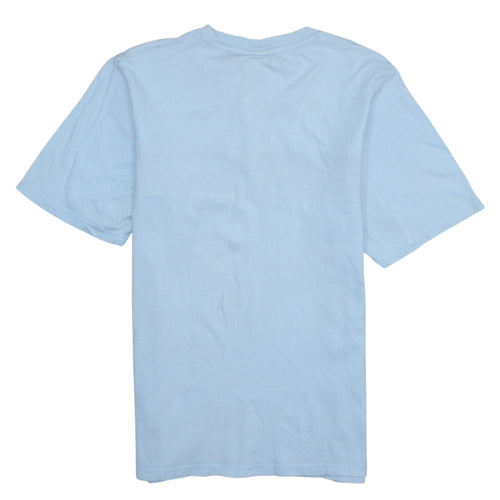 Nike Men's Blue Colourblock Crew Neck Short Sleeve T-Shirt M