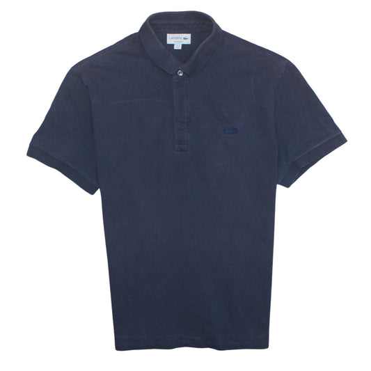 Lacoste Men’s Blue Regular Fit Polo Shirt XL Cotton