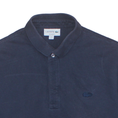 Lacoste Men’s Blue Regular Fit Polo Shirt XL Cotton