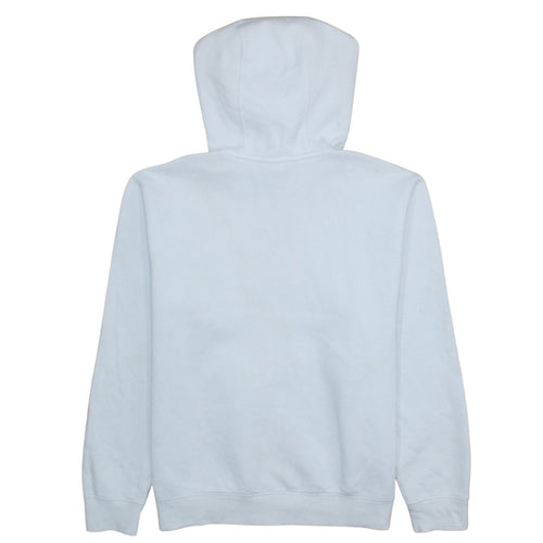 Nike Men's White Pullover Hoodie M Logo Fleece Sweater