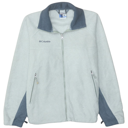 Columbia Men's Grey Fleece Full Zip Interchange Jacket Size M