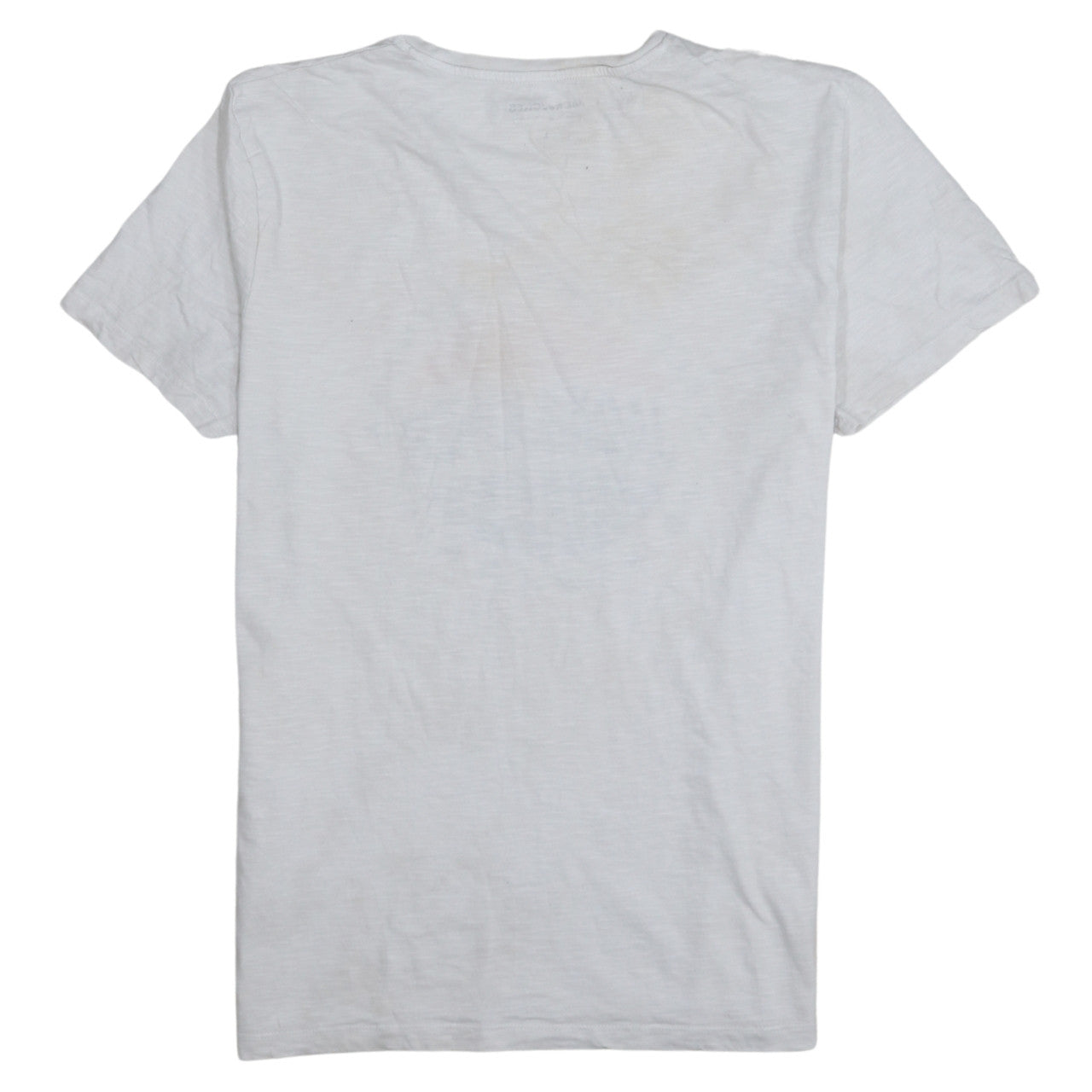 Jack & Jones Originals Men's White Graphic Logo T-Shirt L Regular Fit