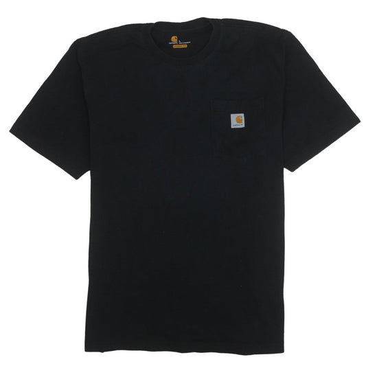 Carhartt Men's Black Original Fit Cotton Pocket T-Shirt Size L