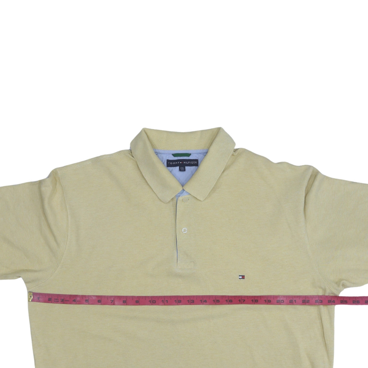 Tommy Hilfiger Men’s Beige 2XL Classic Cotton Polo Shirt