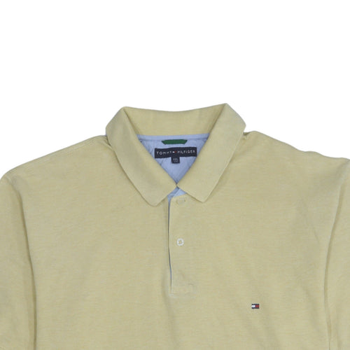 Tommy Hilfiger Men’s Beige 2XL Classic Cotton Polo Shirt