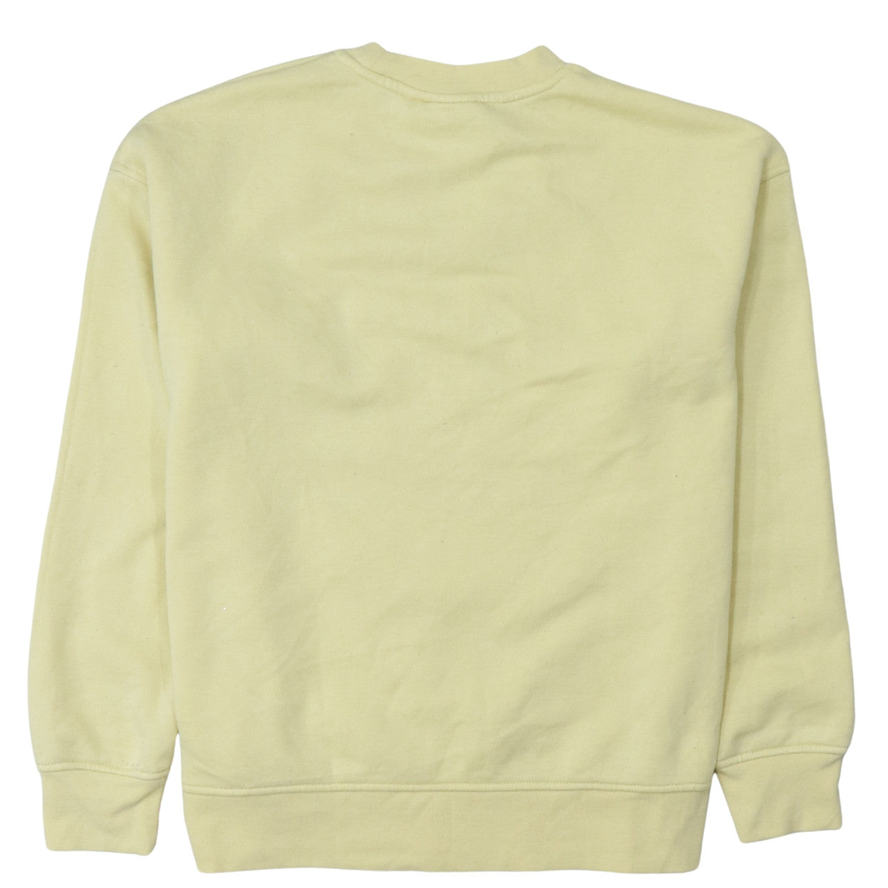 Looney Tunes Women's Yellow Crew Neck Pullover Sweatshirt Size S