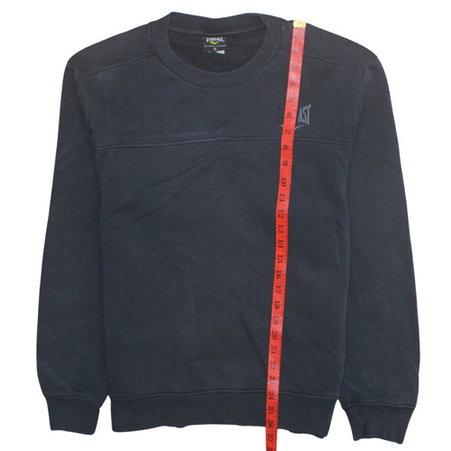 Everlast Mens Black XL Pullover Sweatshirt Crew Neck Sportswear