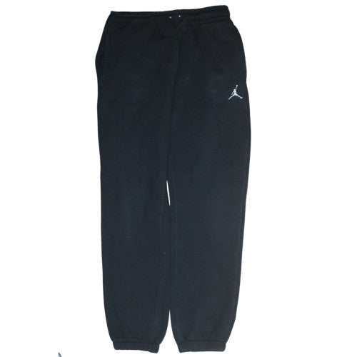 Jordan Boys Black Fleece Sweatpants 10 Years Regular Fit Activewear