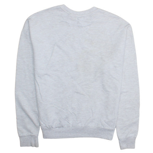 Disney Women Grey Dumbo Sweatshirt Small Crew Neck Pullover