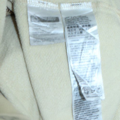 Levi's Womens Beige & White Full Zip Hoodie Size S