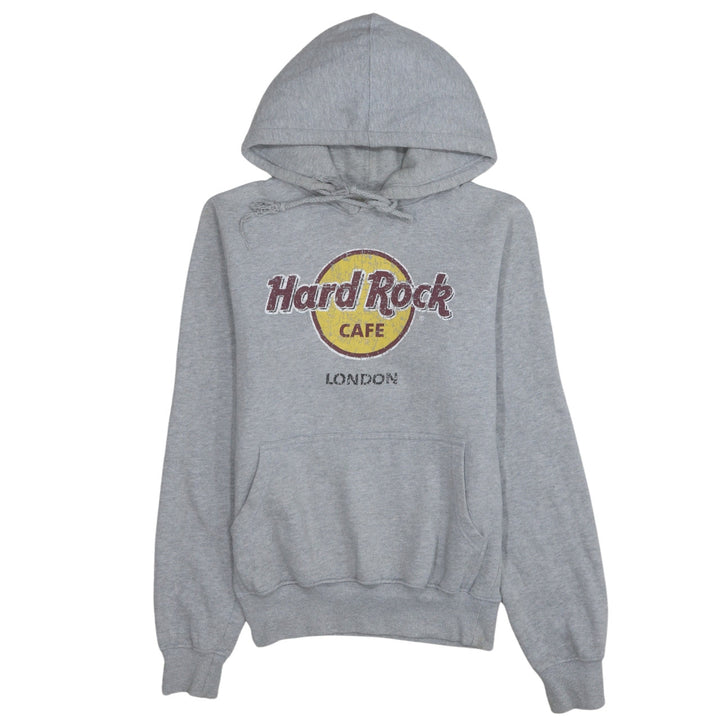 Hard Rock Cafe London Grey Pullover Hoodie Men’s Small Fleece