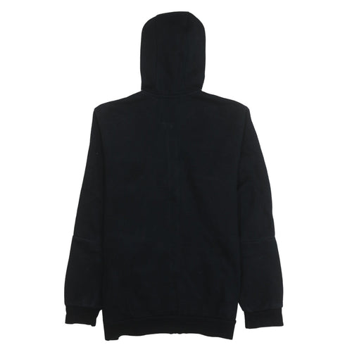 Adidas Men's Black Full Zip Hoodie L Fleece Sportswear