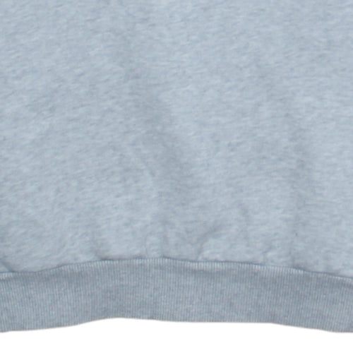 Puma Men's Grey Crew Neck Logo Sweatshirt Size S