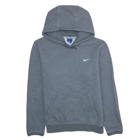 Nike Mens Grey Pullover Hoodie M Regular Fit Sports Fleece