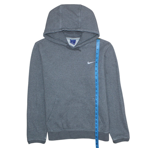 Nike Mens Grey Pullover Hoodie M Regular Fit Sports Fleece
