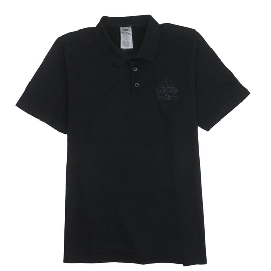 Adidas Men's Black XL Short Sleeve Polo Shirt Classic Fit