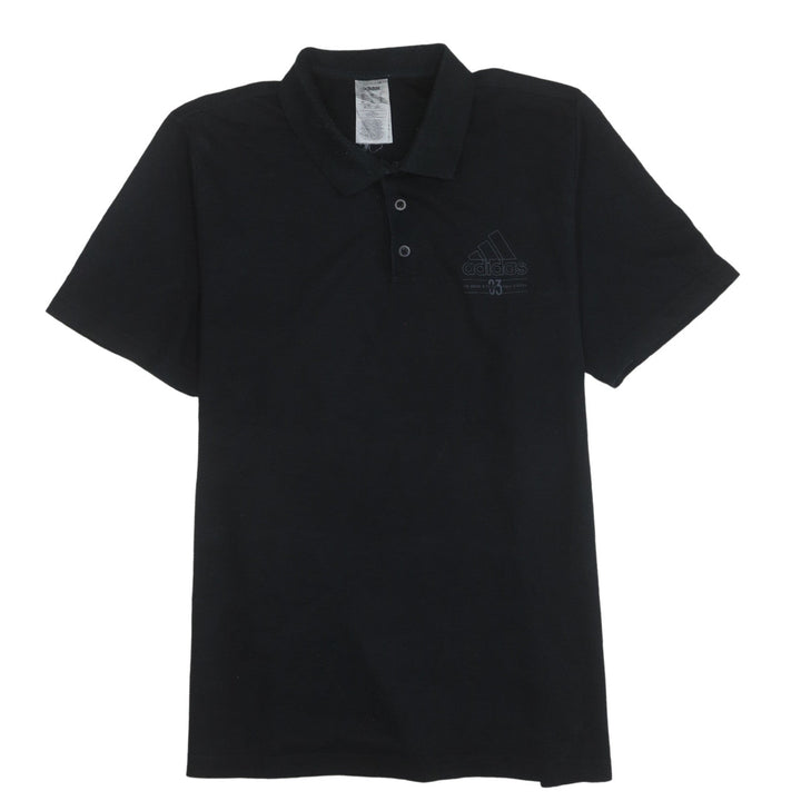 Adidas Men's Black XL Short Sleeve Polo Shirt Classic Fit