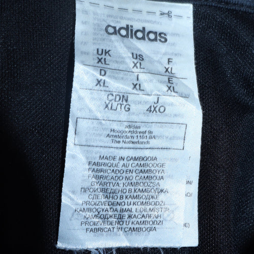 Adidas Men's Black XL Short Sleeve Polo Shirt Classic Fit