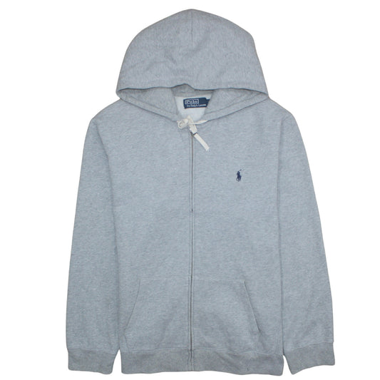 Polo Ralph Lauren Men's Grey Full Zip Hoodie Size L