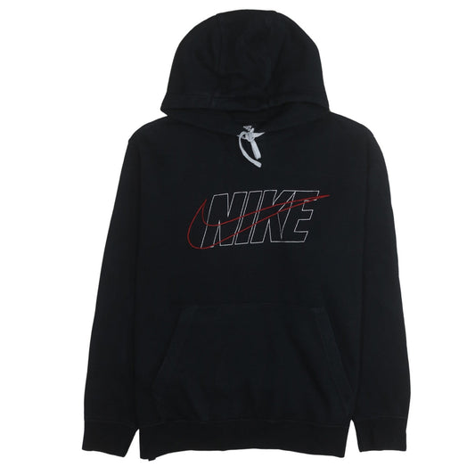Nike Men Black XL Pullover Hoodie Graphic Logo Sweatshirt