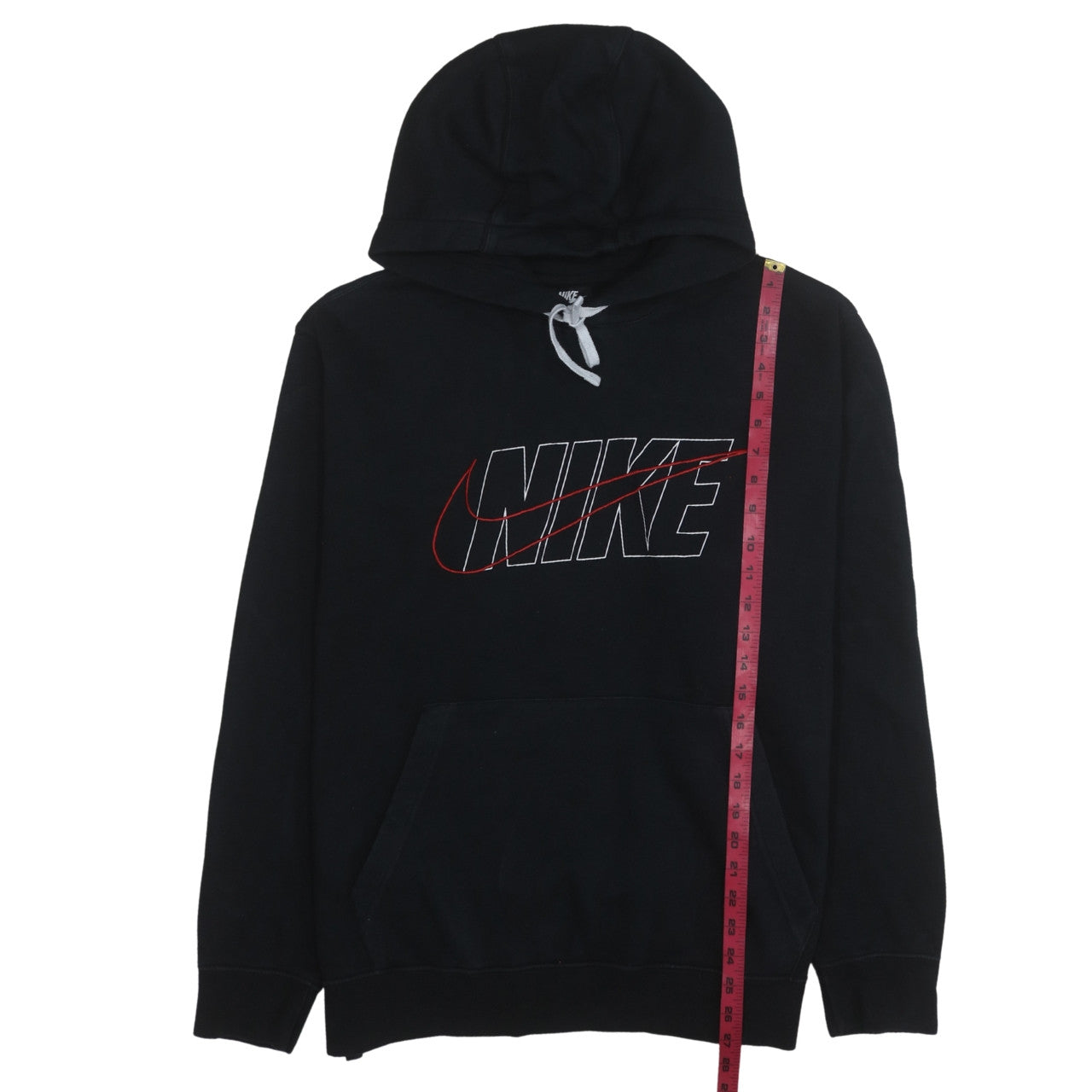 Nike Men Black XL Pullover Hoodie Graphic Logo Sweatshirt