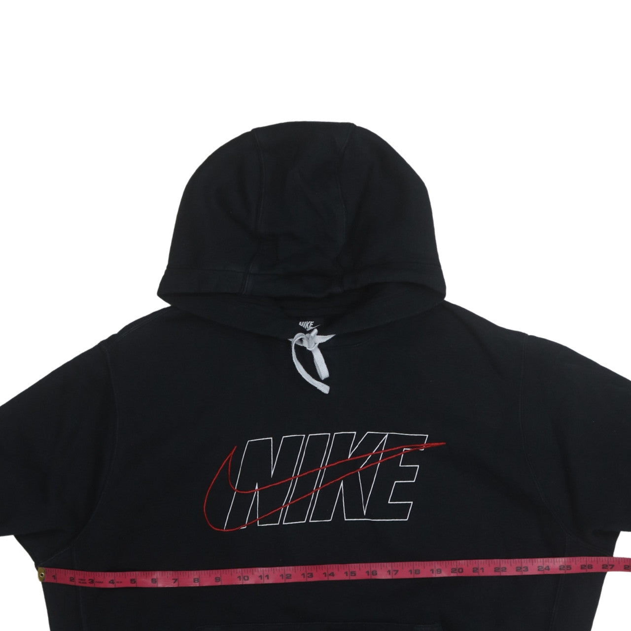 Nike Men Black XL Pullover Hoodie Graphic Logo Sweatshirt