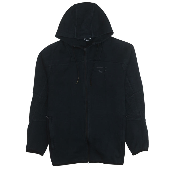 Puma Men's Black Full Zip Hoodie Size S Fleece Sportswear