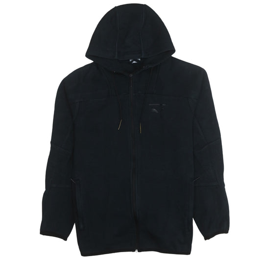 Puma Men's Black Full Zip Hoodie Size S Fleece Sportswear