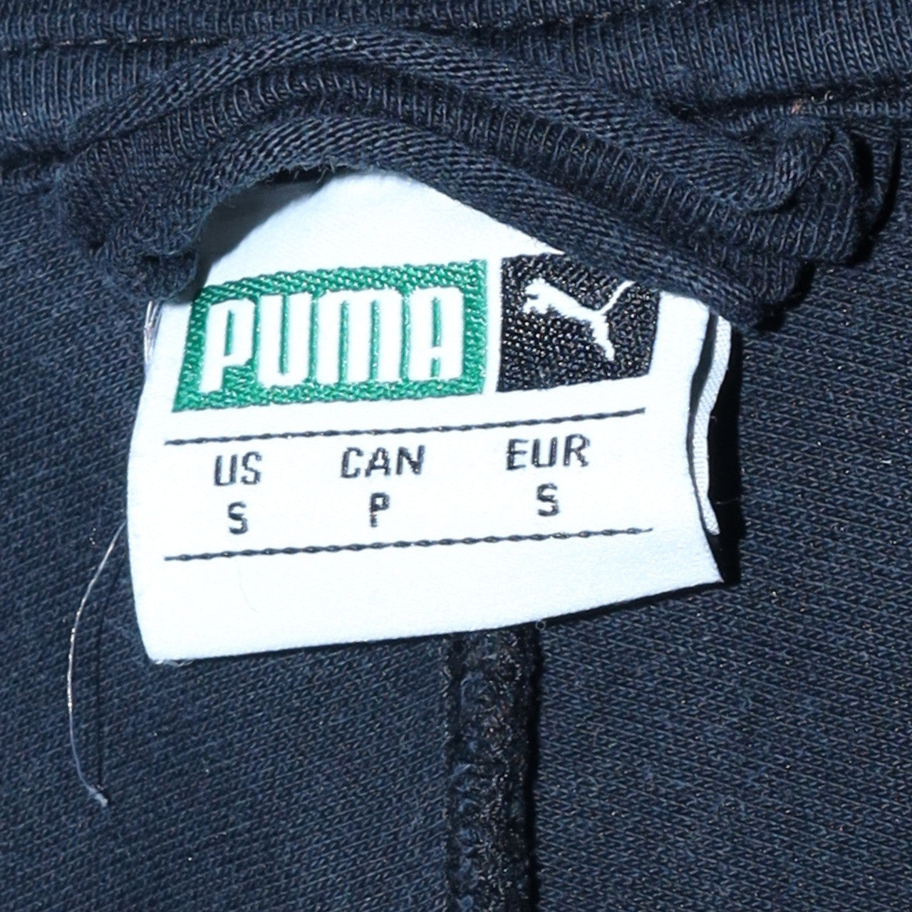 Puma Men's Black Full Zip Hoodie Size S Fleece Sportswear