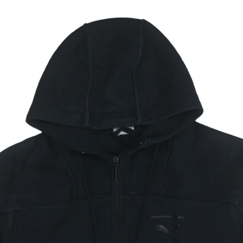 Puma Men's Black Full Zip Hoodie Size S Fleece Sportswear
