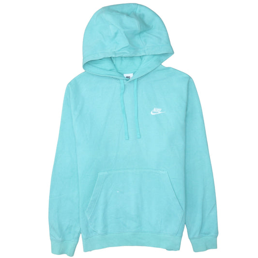 Nike Men's Blue Pullover Hoodie Size S Regular Fit Sports Style