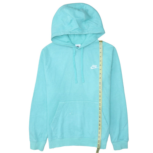 Nike Men's Blue Pullover Hoodie Size S Regular Fit Sports Style