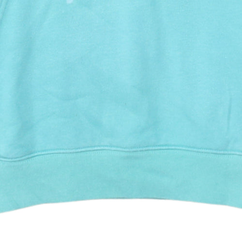 Nike Men's Blue Pullover Hoodie Size S Regular Fit Sports Style