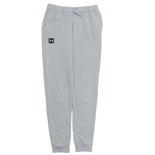 Under Armour Boys Grey Jogger Sweatpants 13 Years Fleece Activewear