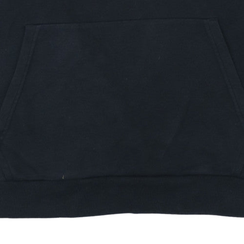 Under Armour Men’s Black Pullover Hoodie Medium Fleece Logo Sweatshirt