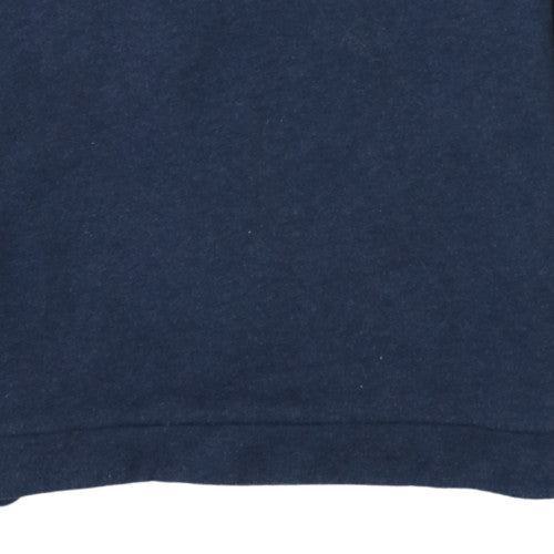 Nike Boys Blue Pullover Sweatshirt 13-15 Years Regular Fit Fleece