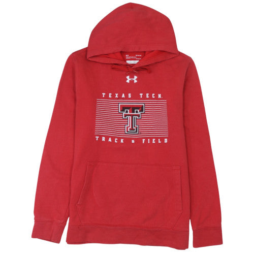 Under Armour Men’s Red Texas Tech Pullover Hoodie Size M