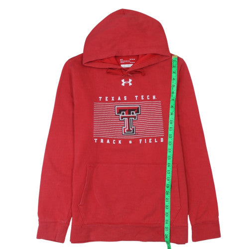 Under Armour Men’s Red Texas Tech Pullover Hoodie Size M