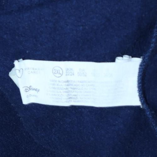 Disney Women’s Navy Eeyore Sweatshirt 2XL Pullover Cotton Blend